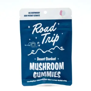 Road Trip Desert Stardust Mushroom Gummies - Cotton Candy bag front